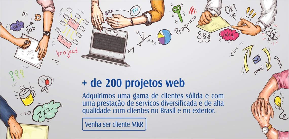 Criação de Sites para empresas - + de 200 projetos web - MKR Comunicação - Niterói - RJ
