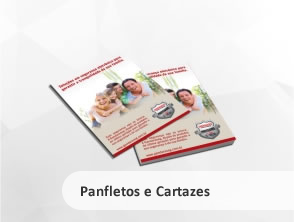 Panfletos e Cartazes - MKR Comunicação