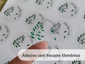 Adesivo com Recorte Eletrônico para aniversário em Niterói