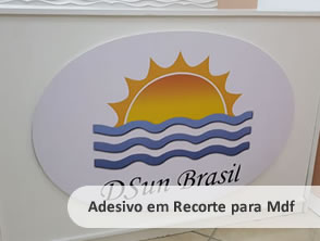 Adesivo com Recorte Eletrônico para Dsun Brasil em Niterói