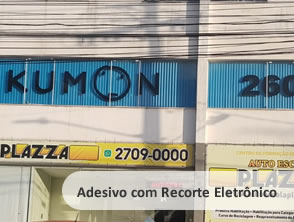 Adesivo com Recorte Eletrônico para Kumon em Niterói