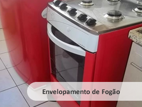 Envelopamento de fogão em Cabo Frio, Maricá,  Niterói,  Rio de Janeiro e RJ