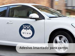 Wise - Adesivos imantados para carros em Maricá,  Niterói,  Rio de Janeiro e RJ