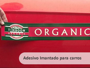 Timboom Organic - Adesivos imantados para carros em Maricá,  Niterói,  Rio de Janeiro e RJ
