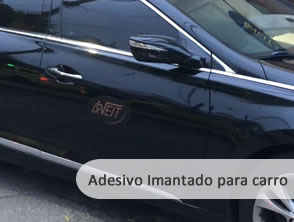 Imã para veículos personalizado em condomínio Barra da Tijuca - RJ