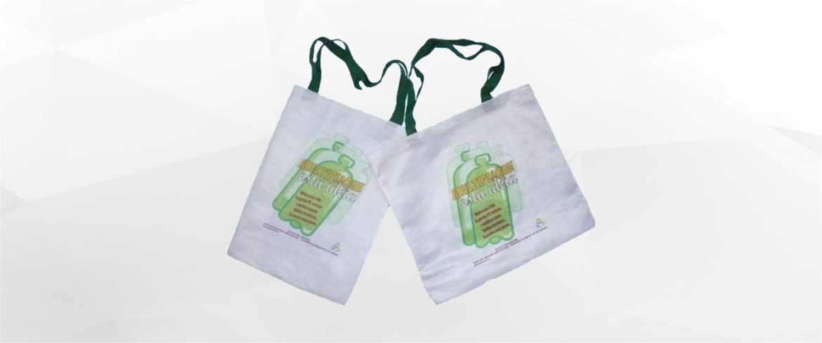 Sacolas Ecobag - MKR Comunicação - Criação de Sites em Niterói, Divulgação, Agência de Publicidade, Marketing, Maricá, RJ