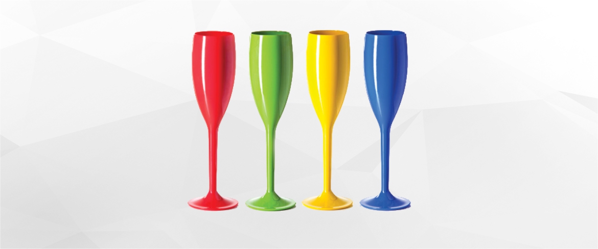 Taças de Champagne Personalizada - MKR Comunicação