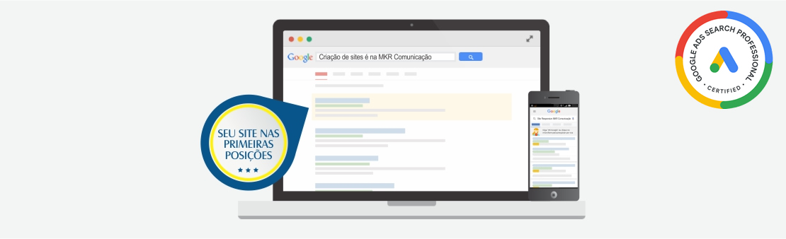 Agência especilizada em divulgação no Google, Google Ads e links Patrocinados em Niterói, Maricá, Rio de Janeiro e RJ