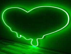 Placa Luminária em LED NEON de Amor em Niterói, RJ