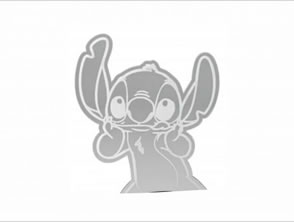 Luminária LED personalizada em acrílico