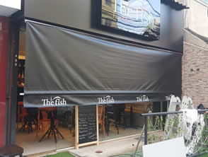 Toldo Personalizado para Restaurante em Icaraí - Niterói