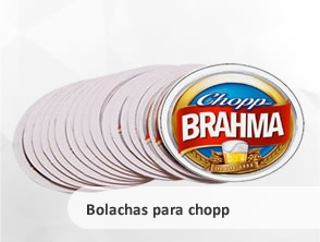 Bolacha para chopp - MKR Comunicação