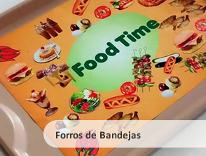 Forro de bandeja   - MKR Comunicação