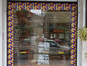Adesivo de vitrine, adesivo personalizado