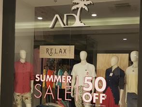Adesivo de Vitrine para Shopping em Niterói