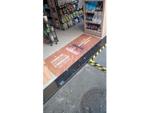 Adesivo de vitrine no Rio de Janeiro