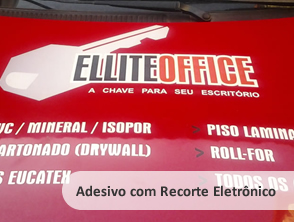 Adesivo com Recorte Eletrônico para frotas