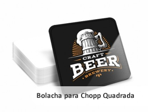Bolacha para Chopp e Porta Copo em Niterói, Maricá e Rio de Janeiro - RJ