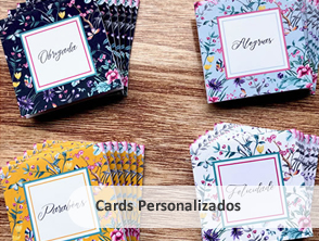 Cards Personalizados em Niterói, Maricá, Cabo Frio e Rio de Janeiro - RJ