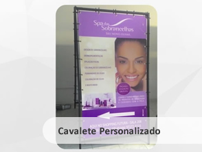 Cavaletes Personalizados em Niterói, Maricá, Cabo Frio e Rio de Janeiro - RJ