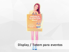 Display / Totem para eventos Personalizados em Niterói, Maricá, Cabo Frio e Rio de Janeiro - RJ