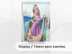 Display / Totem para eventos Personalizados em Niterói, Maricá, Cabo Frio e Rio de Janeiro - RJ