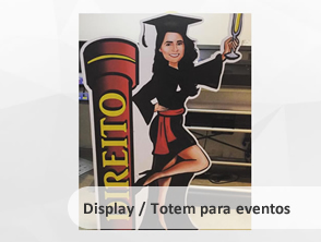 Display / Totem para eventos Personalizados em Niterói, Maricá, Cabo Frio e Rio de Janeiro - RJ