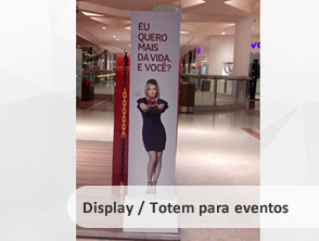 Display / Totem para eventos Personalizados em Niterói, Maricá, Cabo Frio e Rio de Janeiro - RJ