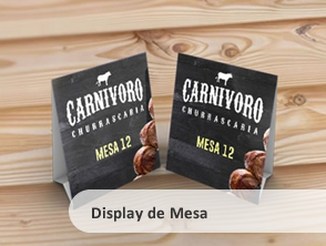 Display de Mesa Personalizados em Niterói, Maricá, Cabo Frio e Rio de Janeiro - RJ