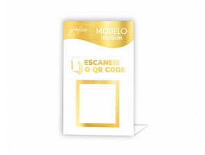 Display de Mesa / Recepção em Acrílico