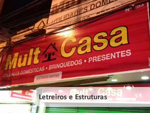 Letreiros, Placas e Estruturas em Niterói, Maricá e Rio de Janeiro - RJ