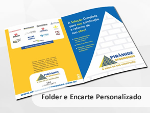 Folder e Encartes Personalizados em Niterói, Maricá e Rio de Janeiro - RJ