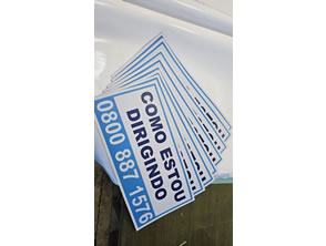 Imã para veículos personalizado em condomínio Barra da Tijuca - RJ