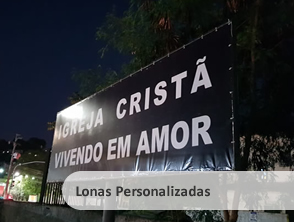 Lonas para totem em Niterói, Maricá e Rio de Janeiro - RJ
