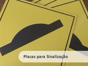 Placa de PVC personalizada  para sinalização de condomínio em Niterói, Maricá e Rio de Janeiro - RJ