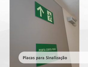 Placa de PVC personalizada  para sinalização de condomínio em Niterói, Maricá e Rio de Janeiro - RJ