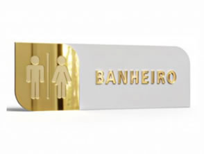 Placa de PVC personalizada para padarias em  Niterói, Maricá e Rio de Janeiro - RJ